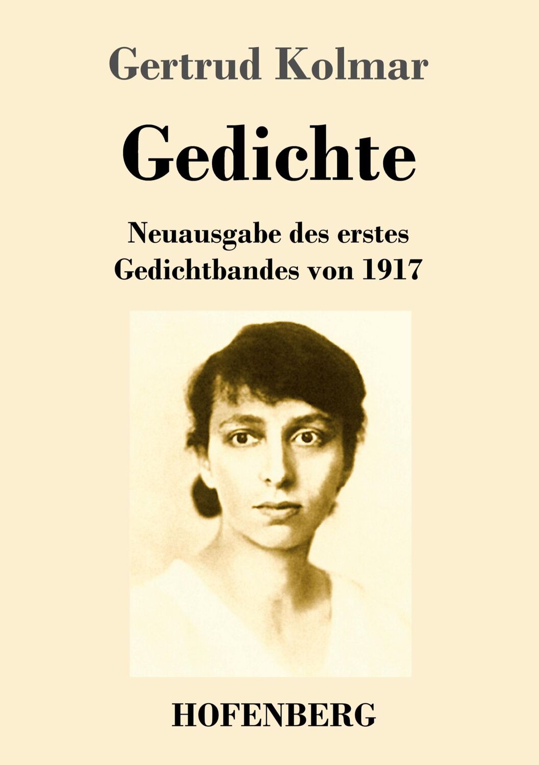 Cover: 9783743743359 | Gedichte | Neuausgabe des erstes Gedichtbandes von 1917 | Kolmar