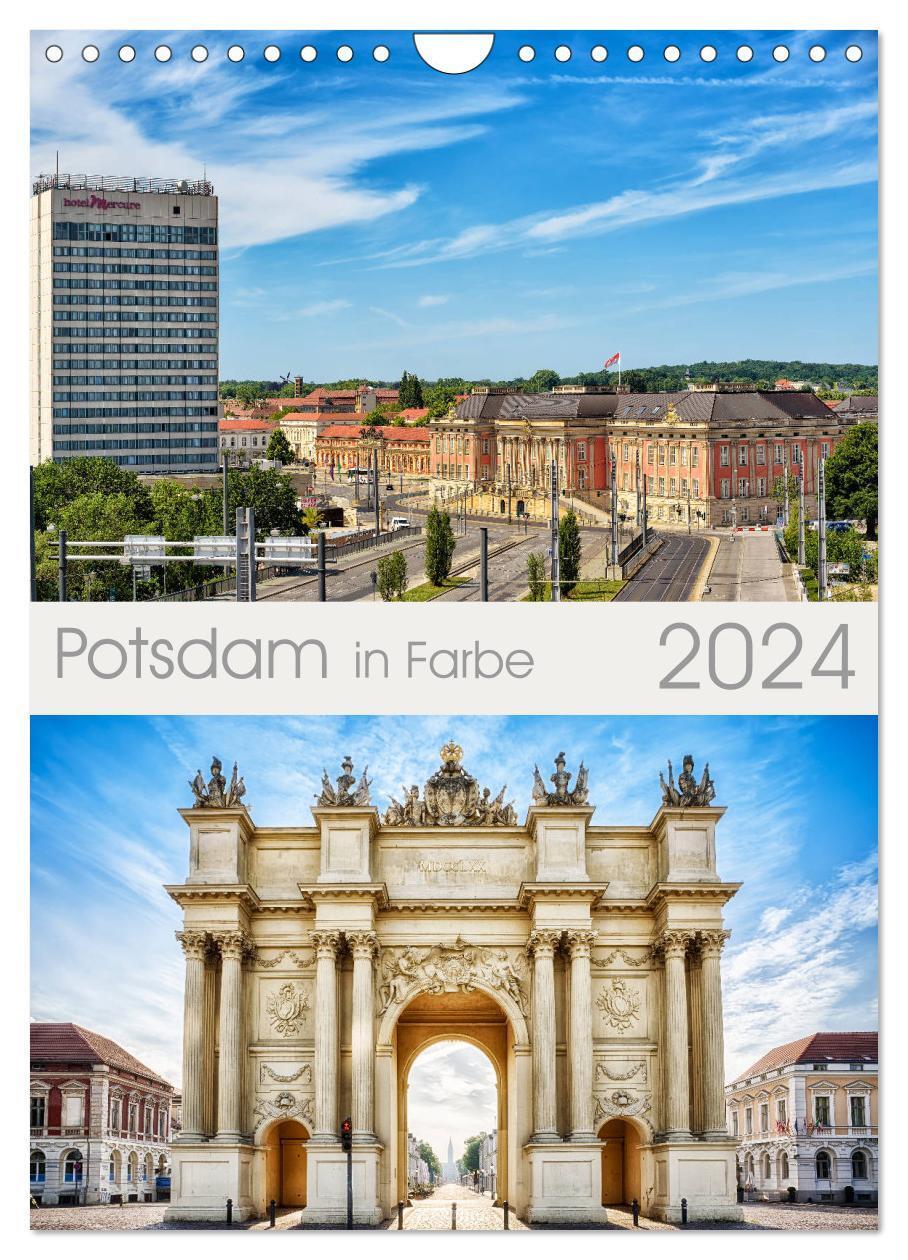 Cover: 9783383071928 | Potsdam in Farbe (Wandkalender 2024 DIN A4 hoch), CALVENDO...