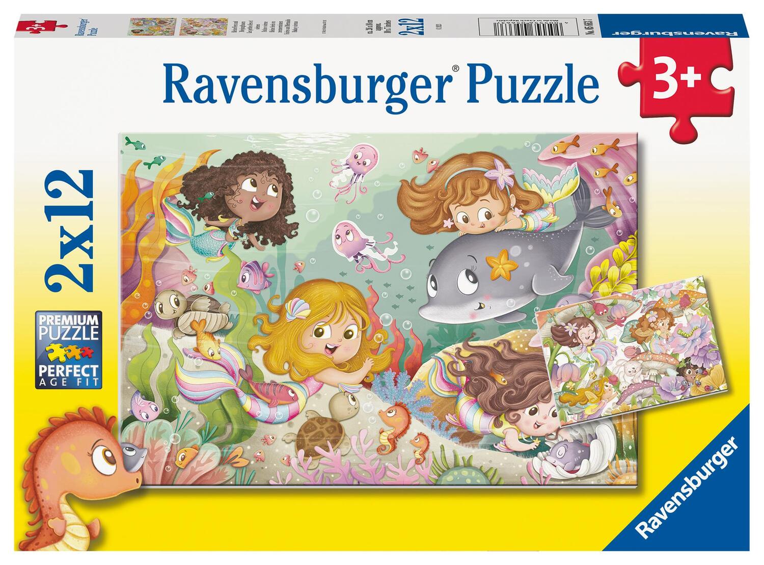 Cover: 4005556056637 | Ravensburger Kinderpuzzle - 05663 Kleine Feen und Meerjungfrauen -...