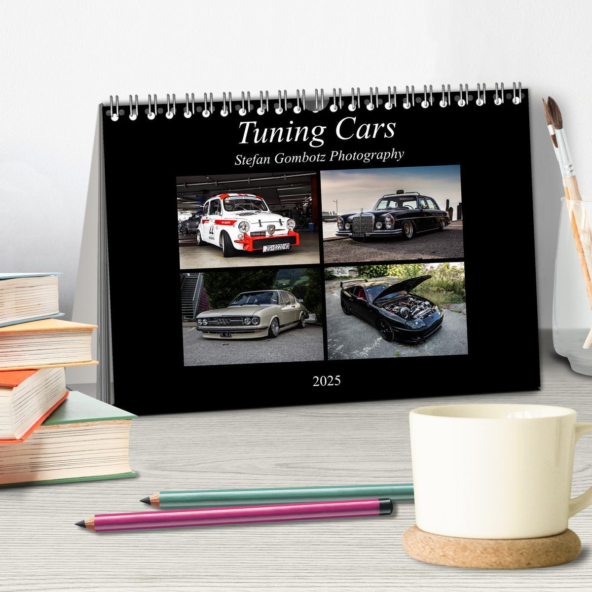 Bild: 9783435406289 | Tuning Cars (Tischkalender 2025 DIN A5 quer), CALVENDO Monatskalender