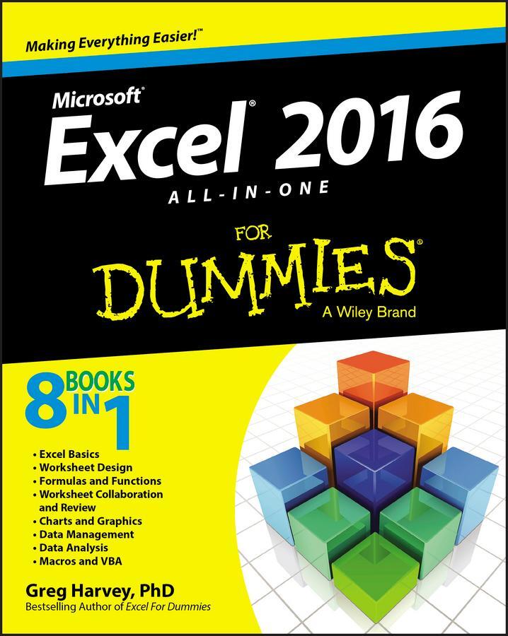 Cover: 9781119077152 | Excel 2016 All-In-One For Dummies | G. Harvey | Taschenbuch | 816 S.