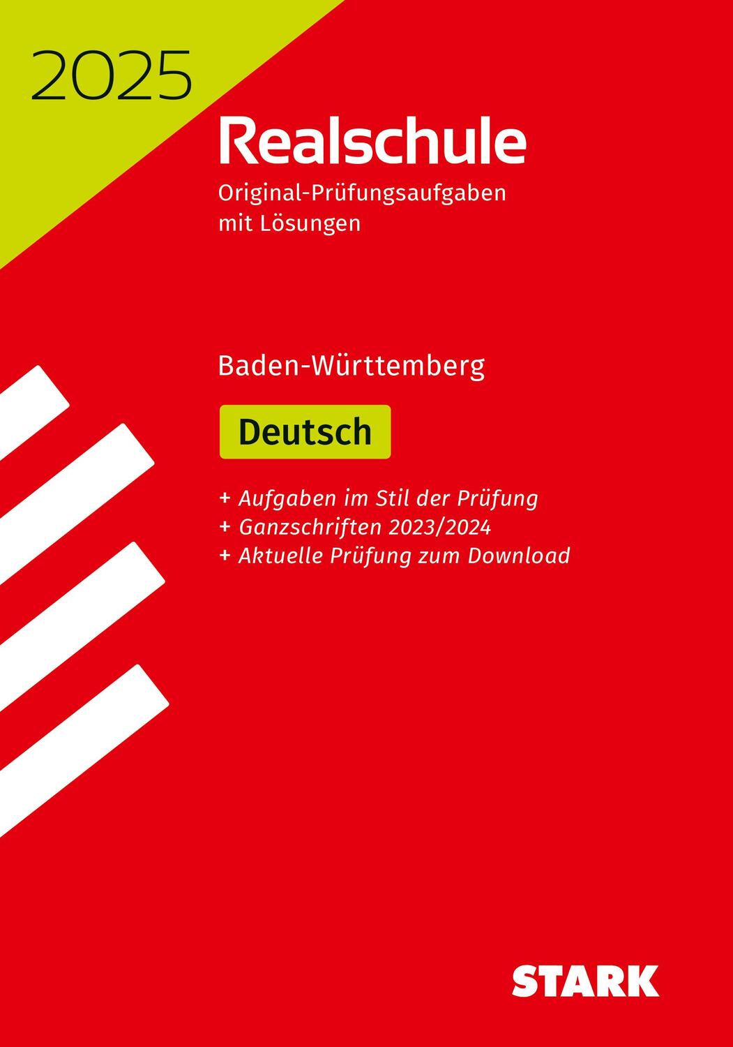 Cover: 9783849061258 | STARK Original-Prüfungen Realschule 2025 - Deutsch - BaWü | Buch