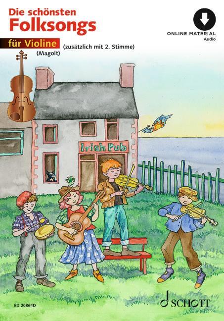 Cover: 9783795727048 | Die schönsten Folksongs - 1-2 Violinen. | Hans Magolt (u. a.) | 24 S.