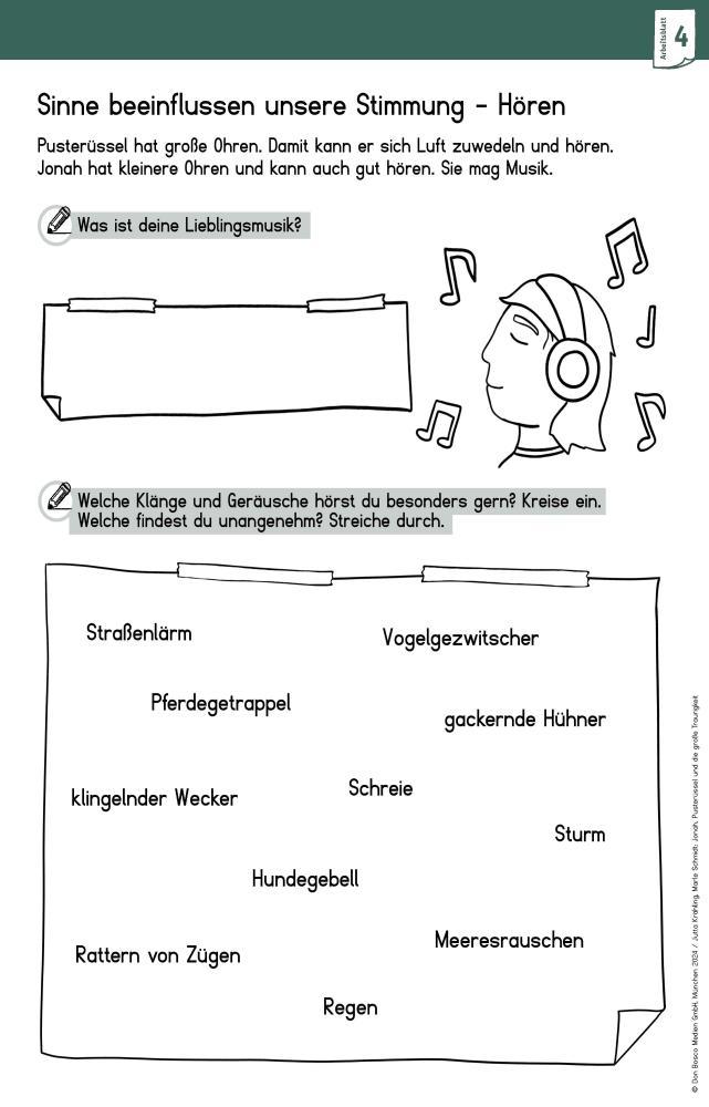 Bild: 4260694922187 | Jonah, Pusterüssel und die große Traurigkeit. Kamishibai Bildkartenset