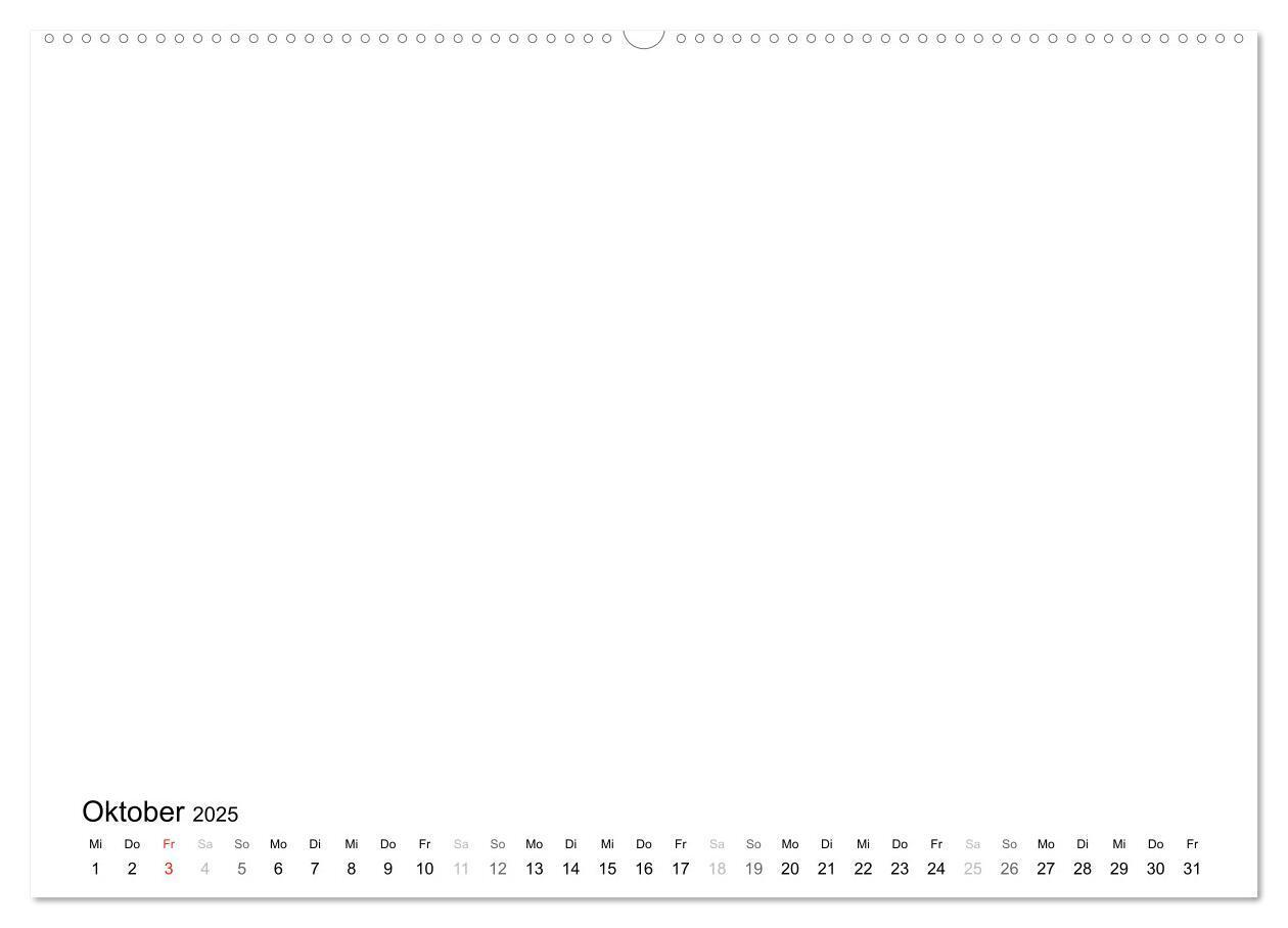 Bild: 9783435769384 | Bastelkalender - Weiss (Wandkalender 2025 DIN A2 quer), CALVENDO...