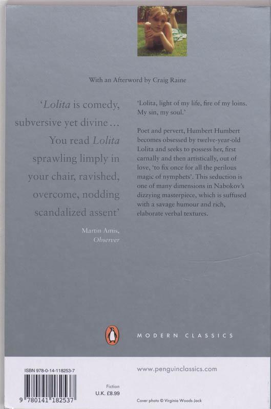 Rückseite: 9780141182537 | Lolita | Vladimir Nabokov | Taschenbuch | Penguin Modern Classics
