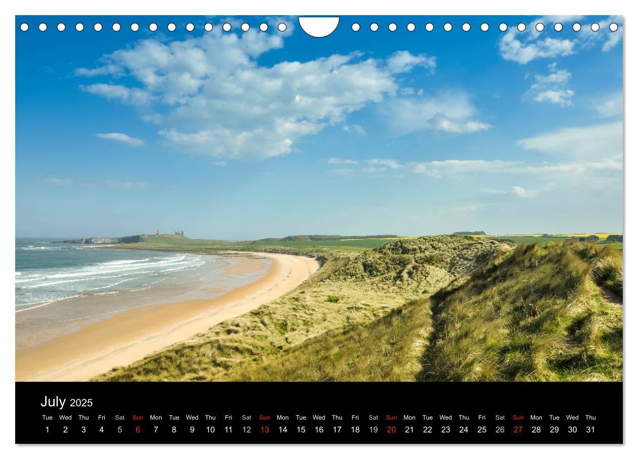 Bild: 9781325957057 | Scenes from Northumberland (Wall Calendar 2025 DIN A4 landscape),...