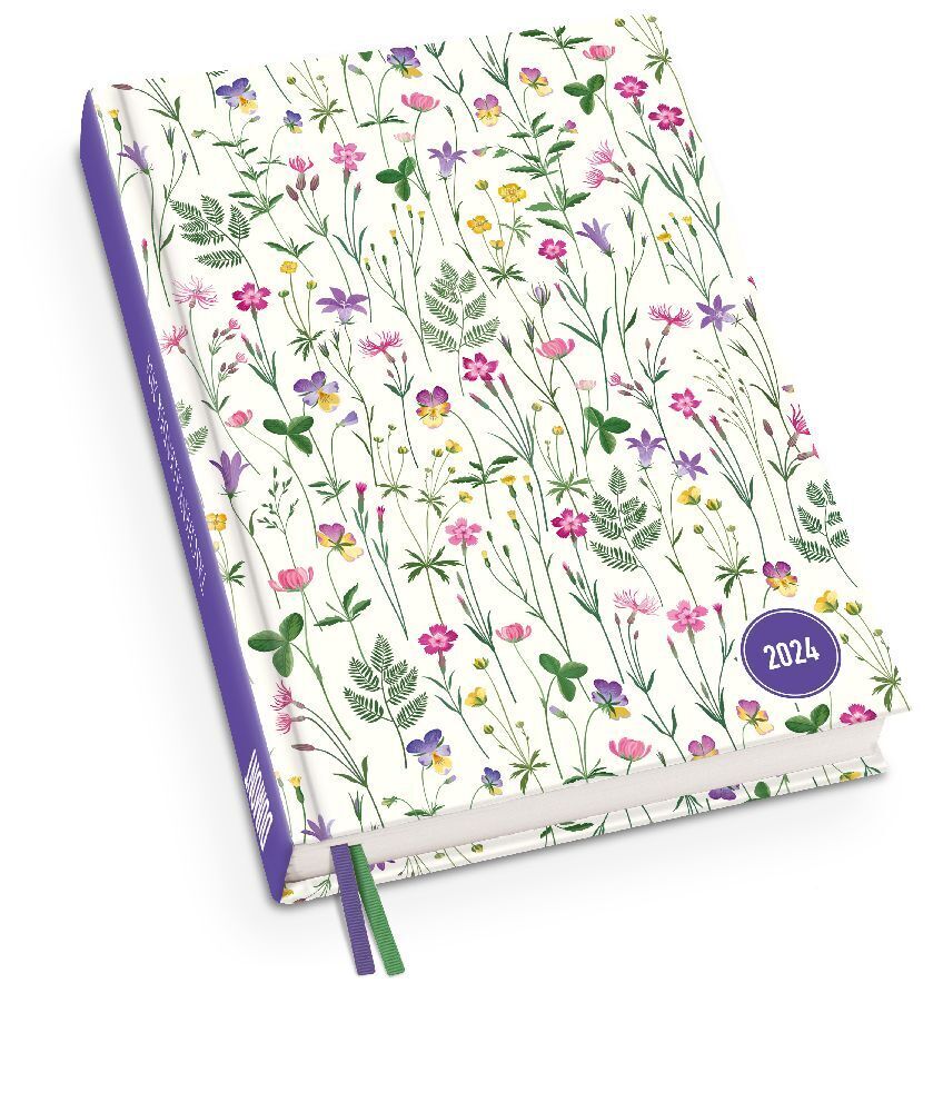 Cover: 4250809651941 | Lovely Flowers Taschenkalender 2024 - Blumen-Design - Terminplaner...