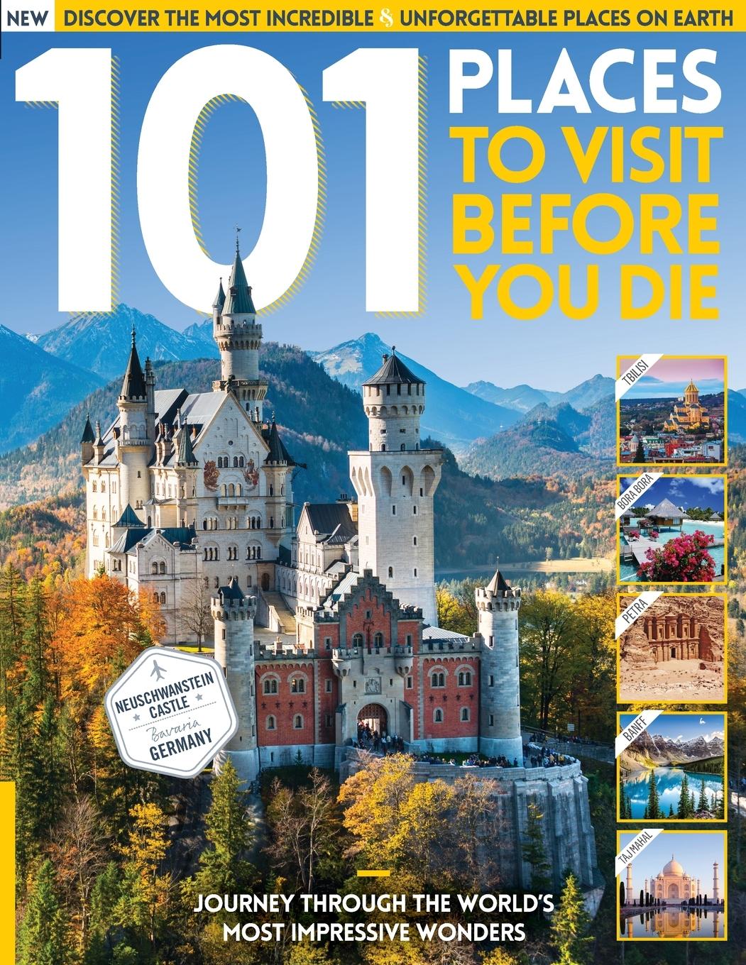 Cover: 9781800238053 | 101 Places to Visit Before You Die | Future Publishing | Taschenbuch