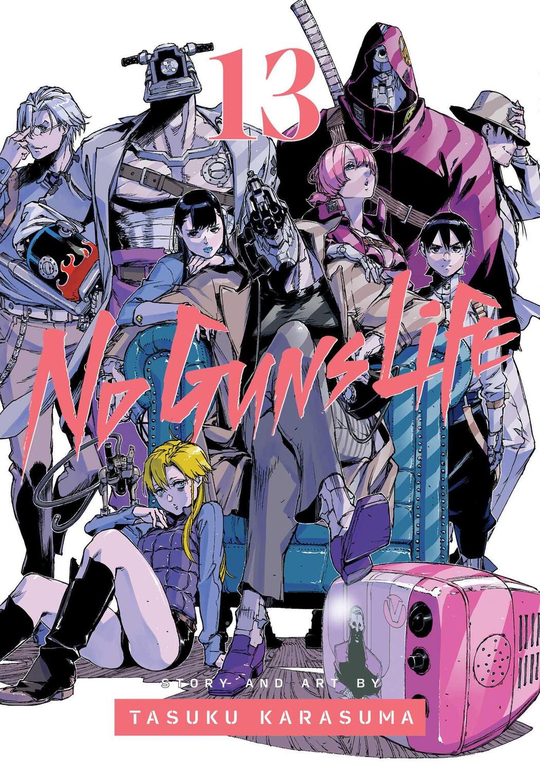 Cover: 9781974734504 | No Guns Life, Vol. 13 | Tasuku Karasuma | Taschenbuch | No Guns Life