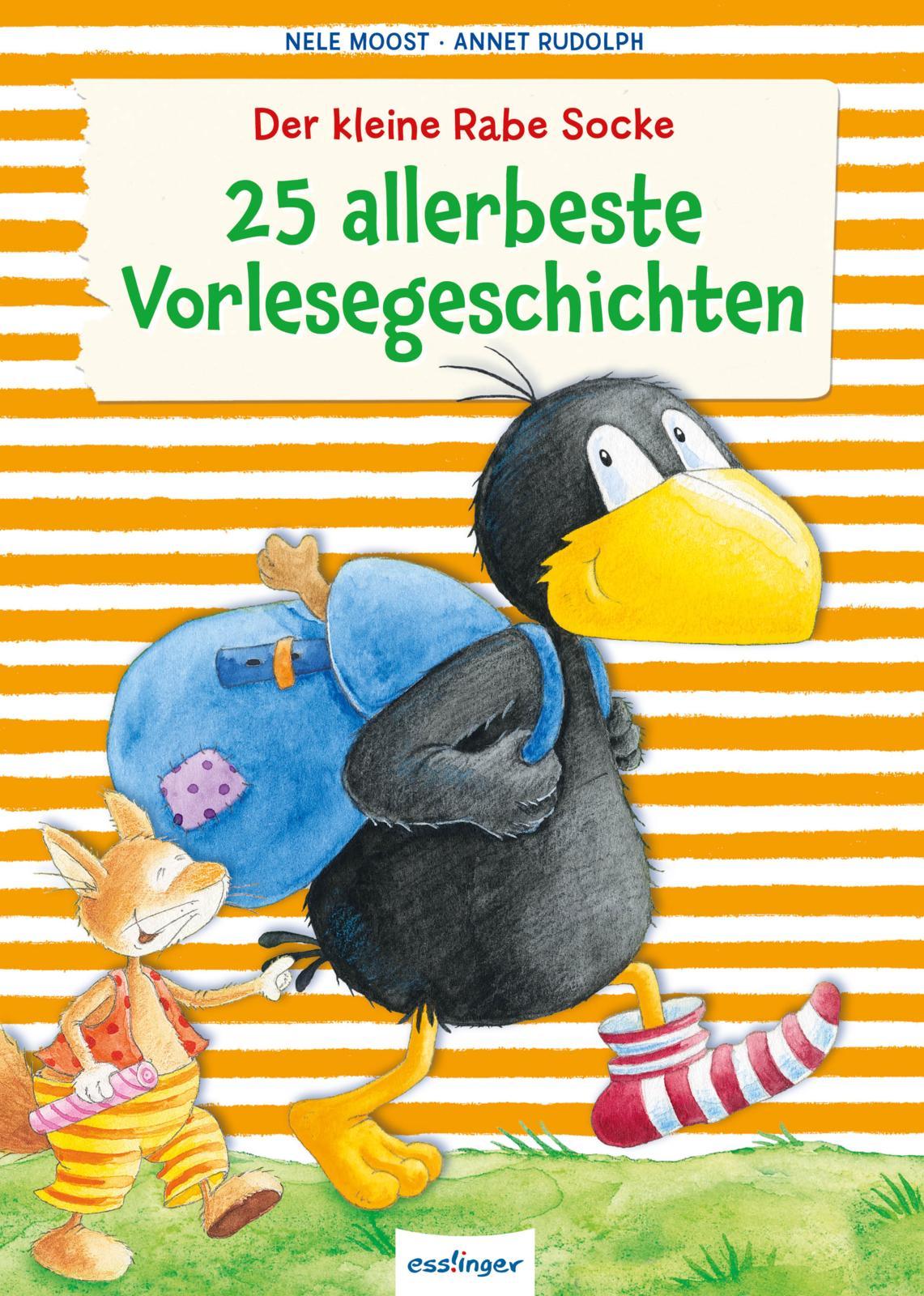 Cover: 9783480237241 | Der kleine Rabe Socke: 25 allerbeste Vorlesegeschichten | Nele Moost