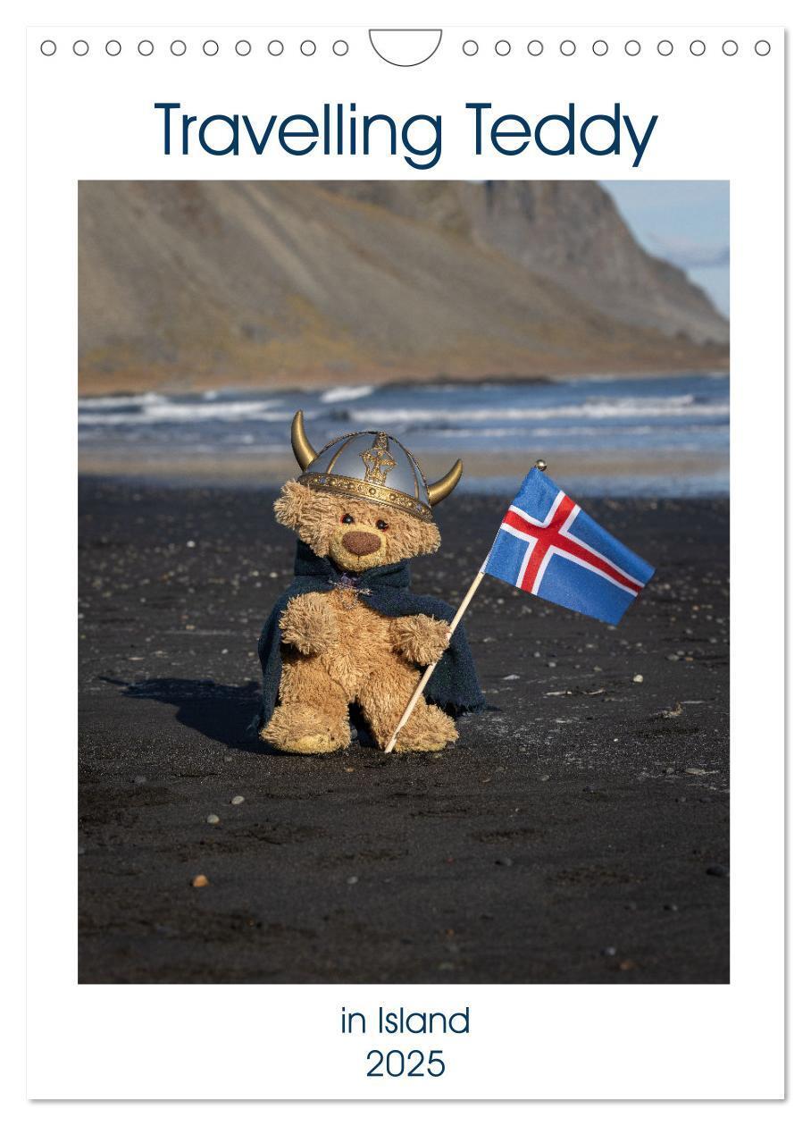 Cover: 9783457136959 | Travelling Teddy in Island (Wandkalender 2025 DIN A4 hoch),...