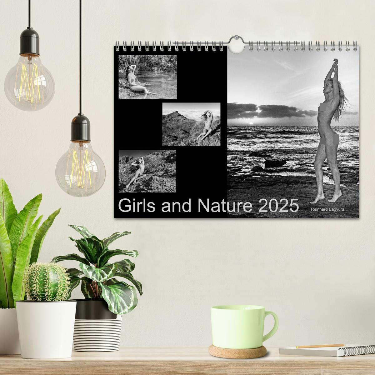 Bild: 9783435244638 | Girls and Nature (Wandkalender 2025 DIN A4 quer), CALVENDO...