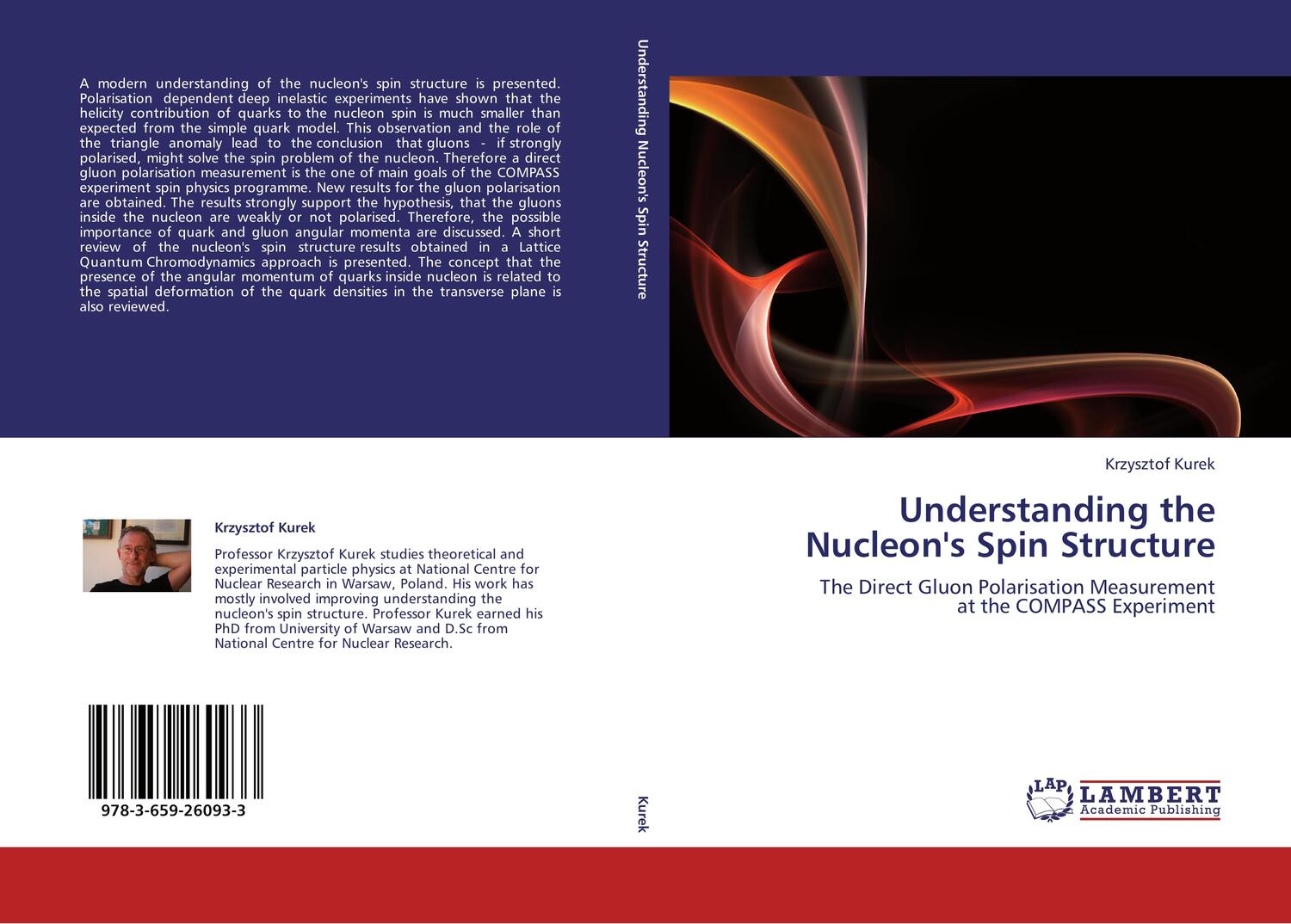 Cover: 9783659260933 | Understanding the Nucleon's Spin Structure | Krzysztof Kurek | Buch