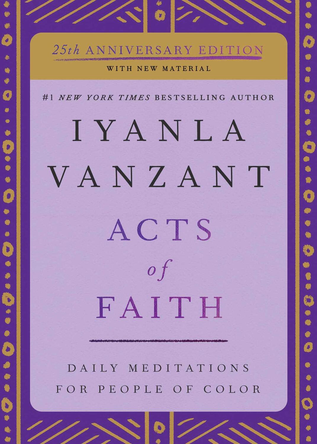 Cover: 9781982106843 | Acts of Faith: 25th Anniversary Edition | Iyanla Vanzant | Taschenbuch