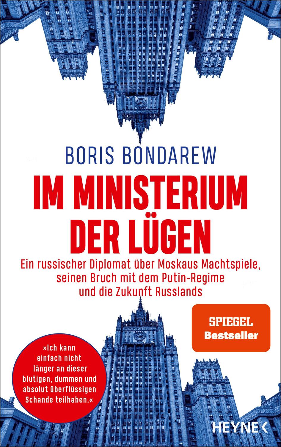 Cover: 9783453218710 | Im Ministerium der Lügen | Boris Bondarew | Buch | 256 S. | Deutsch