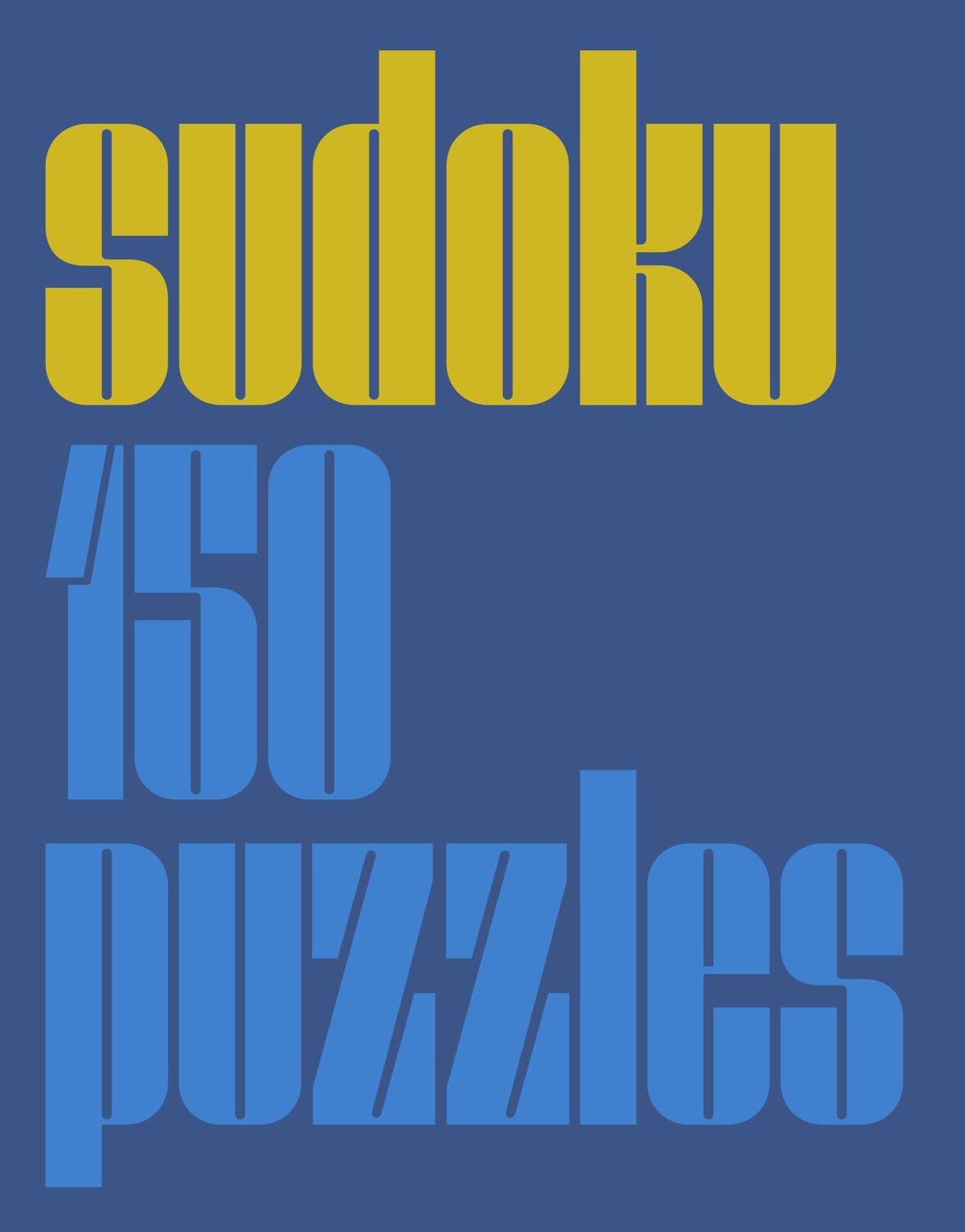 Cover: 9781648961182 | Modern Sudoku | 150 Puzzles | Princeton Architectural Press | Buch