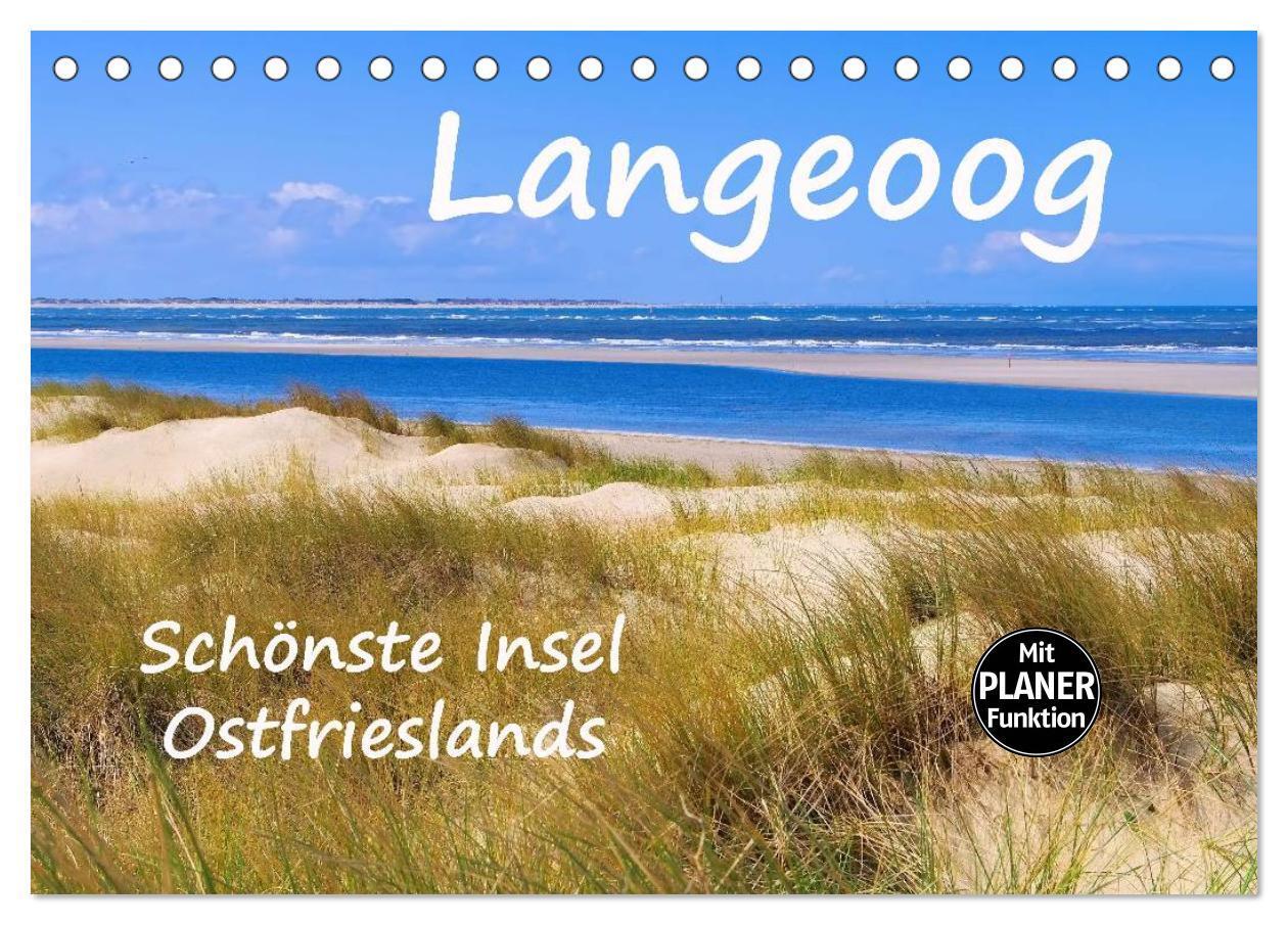 Cover: 9783675466401 | Langeoog - Schönste Insel Ostfrieslands (Tischkalender 2024 DIN A5...