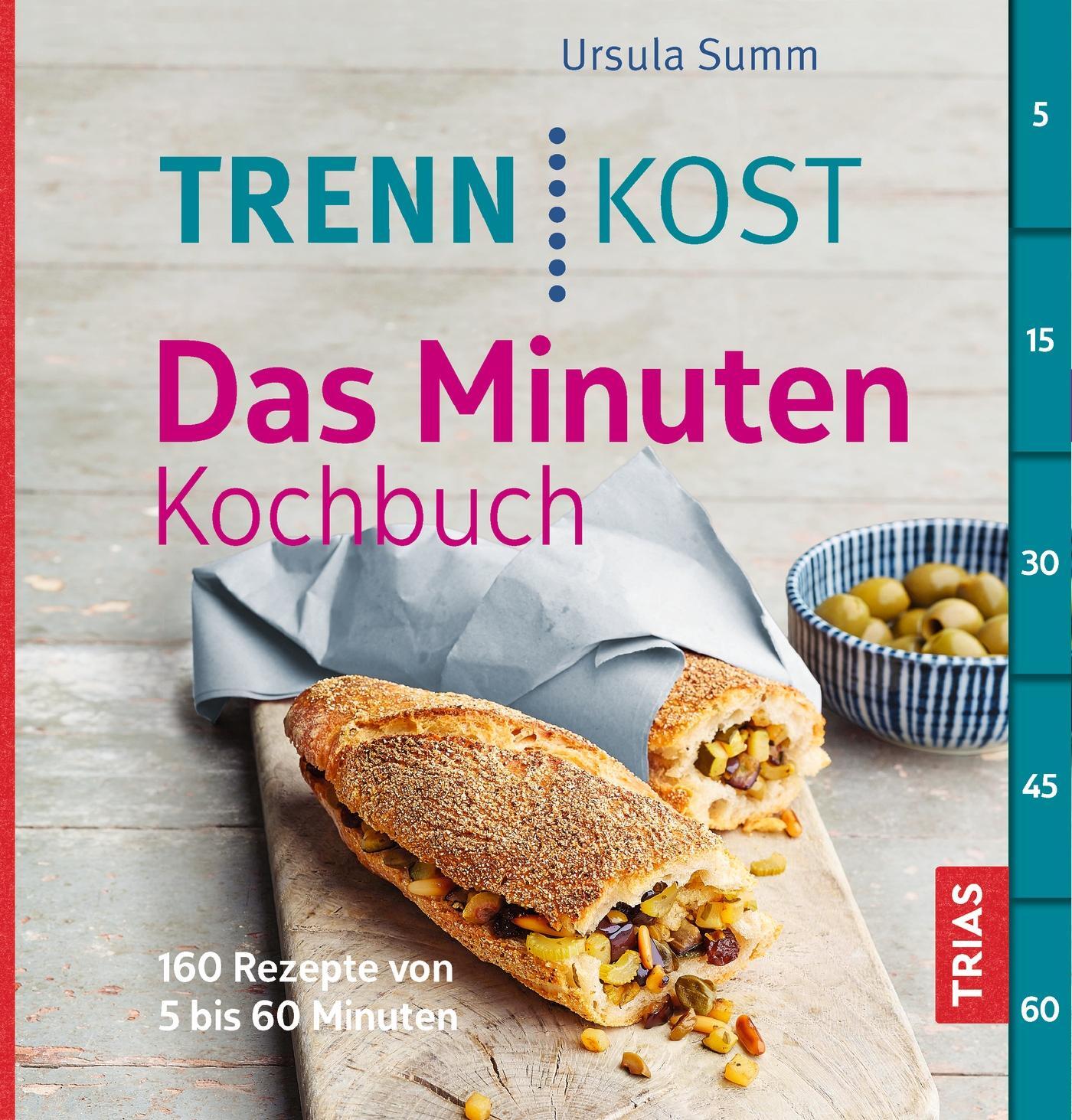 Cover: 9783432102214 | Trennkost - Das Minuten-Kochbuch | 160 Rezepte von 5 bis 60 Minuten