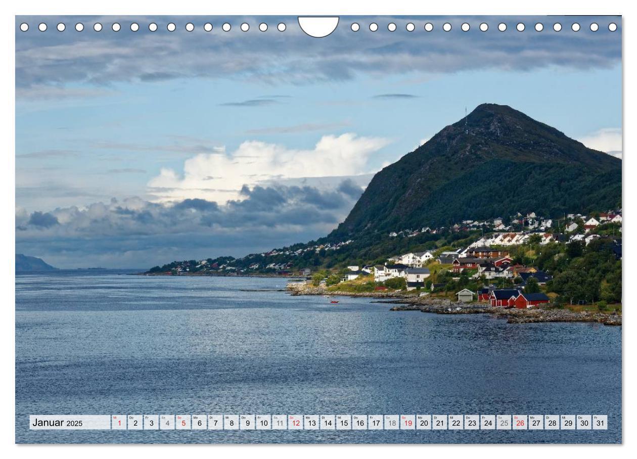 Bild: 9783435618194 | Hurtigruten - Faszination Natur (Wandkalender 2025 DIN A4 quer),...