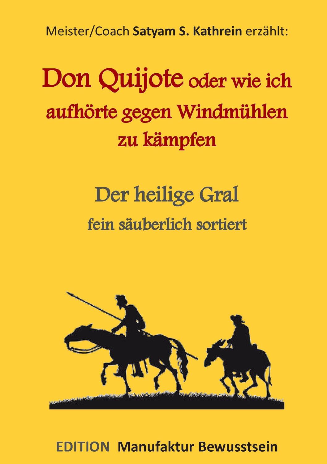 Cover: 9783738650679 | Don Quijote oder wie ich aufhörte gegen Windmühlen zu kämpfen | Buch