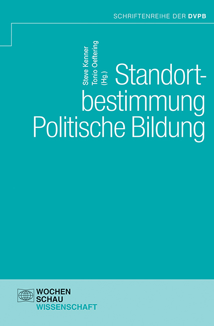 Cover: 9783734413520 | Standortbestimmung Politische Bildung | Steve Kenner (u. a.) | Buch