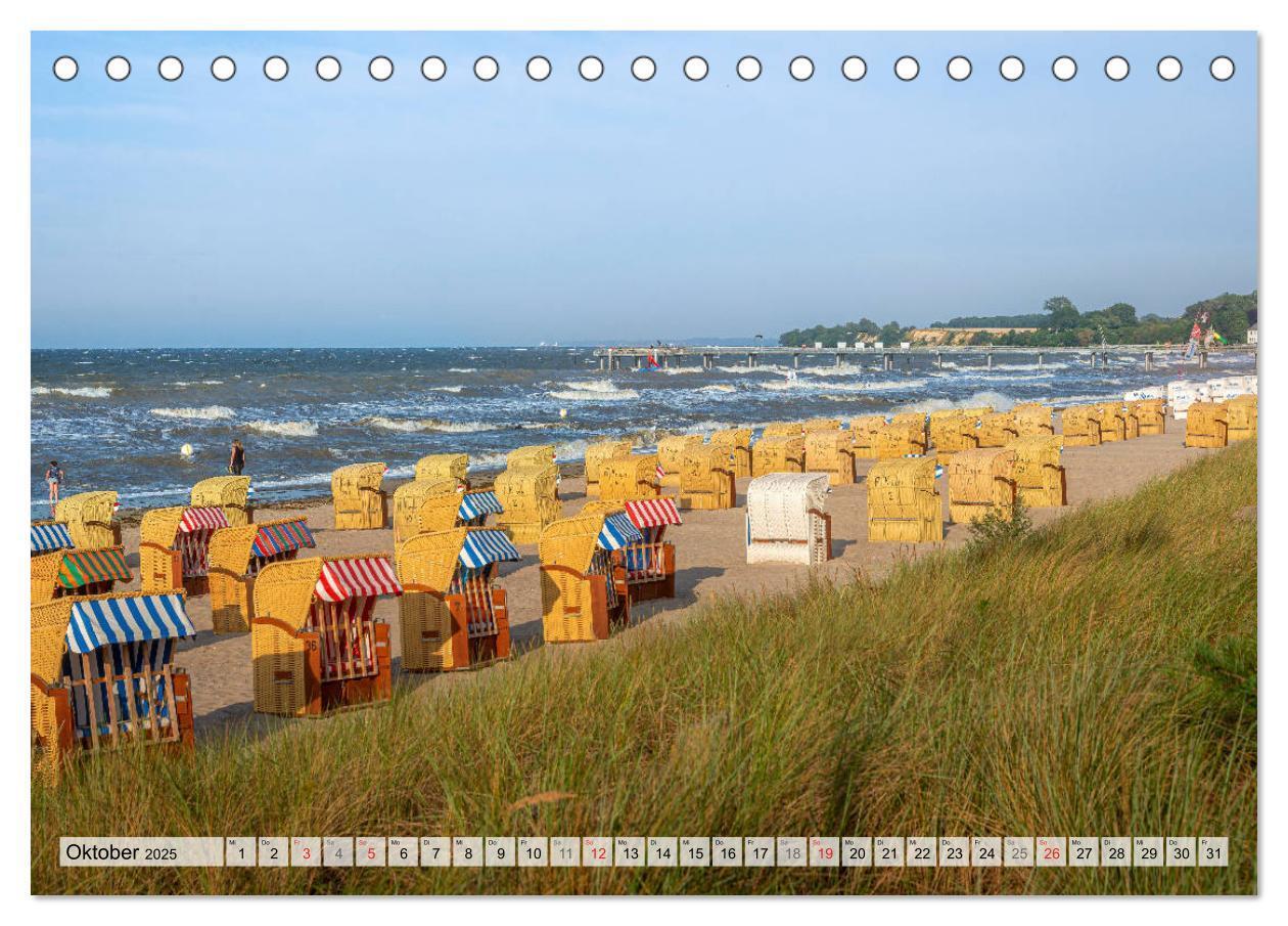 Bild: 9783435201488 | Niendorf Ostsee (Tischkalender 2025 DIN A5 quer), CALVENDO...