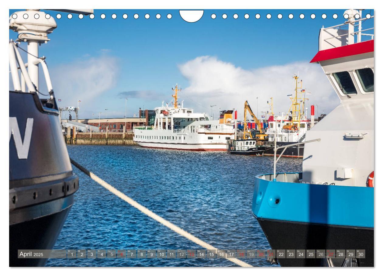 Bild: 9783435259069 | Norddeich Spaziergang vom Hafen bis zum Strand (Wandkalender 2025...