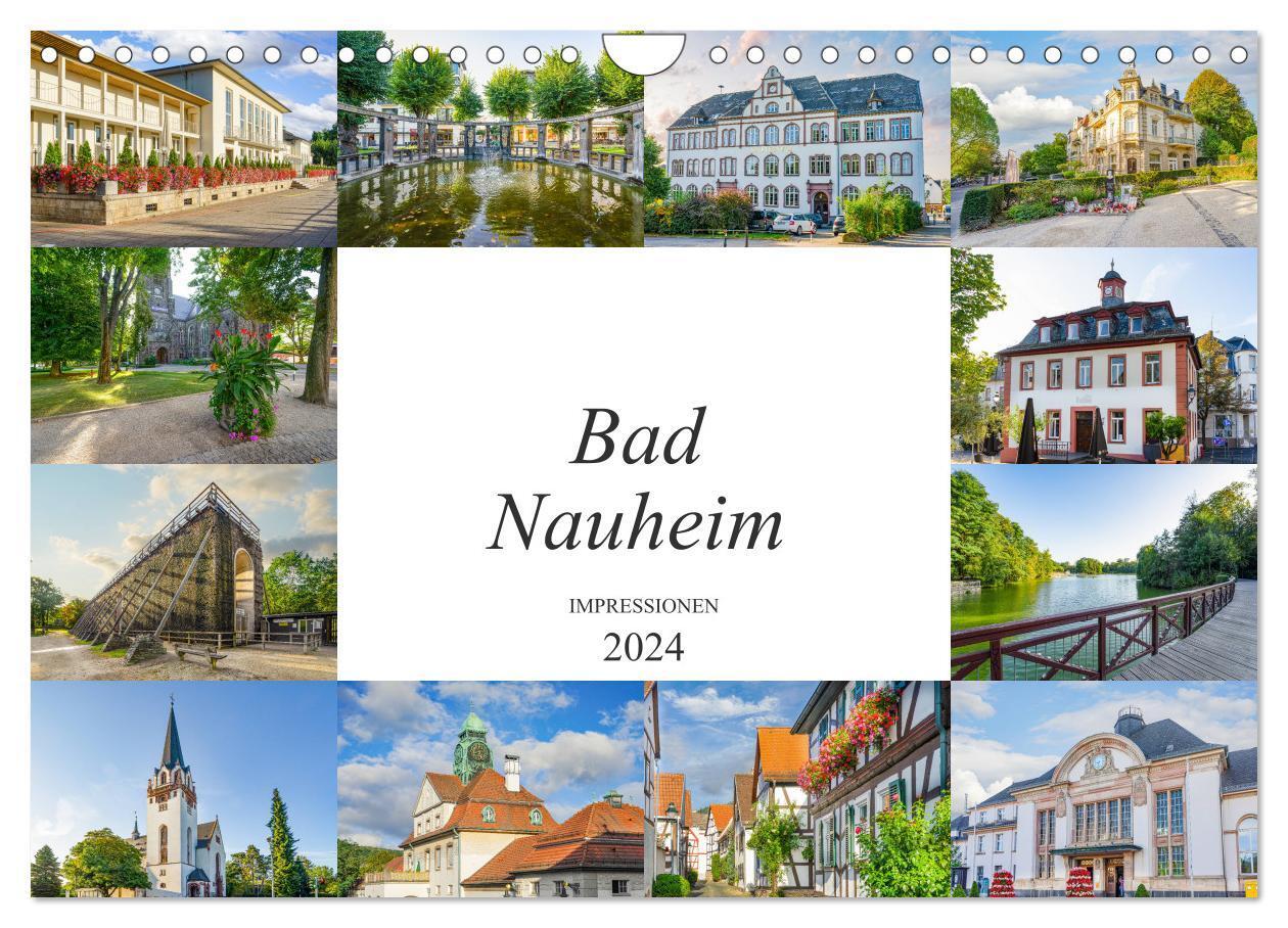 Cover: 9783675840447 | Bad Nauheim Impressionen (Wandkalender 2024 DIN A4 quer), CALVENDO...