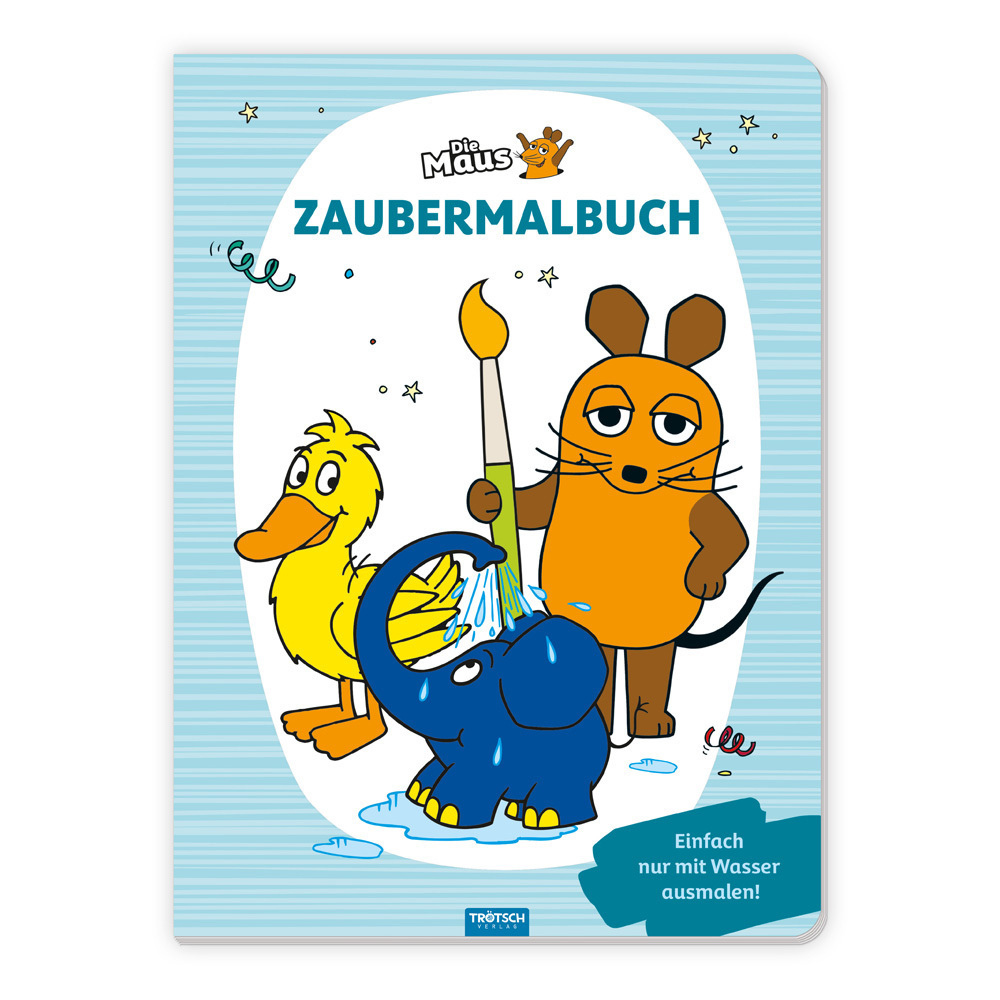 Cover: 9783988020666 | Trötsch Malbuch Die Maus Zaubermalbuch | Malbuch Ausmalbuch | Verlag