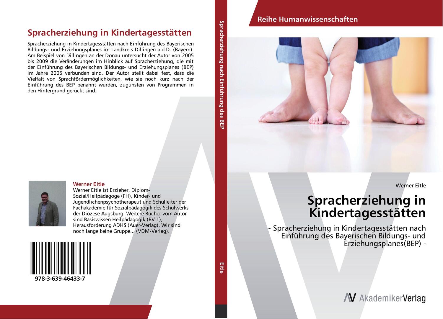 Cover: 9783639464337 | Spracherziehung in Kindertagesstätten | Werner Eitle | Taschenbuch