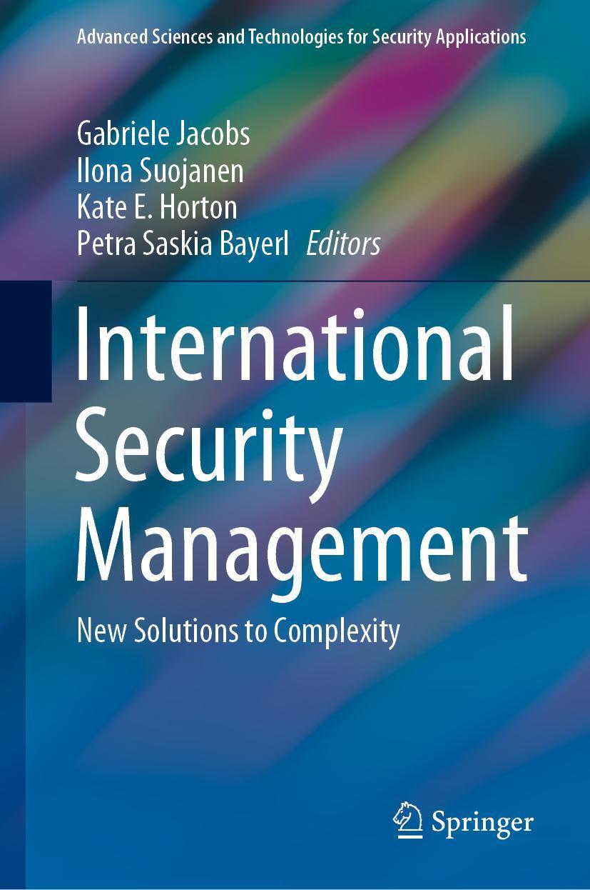 Cover: 9783030425227 | International Security Management | New Solutions to Complexity | Buch