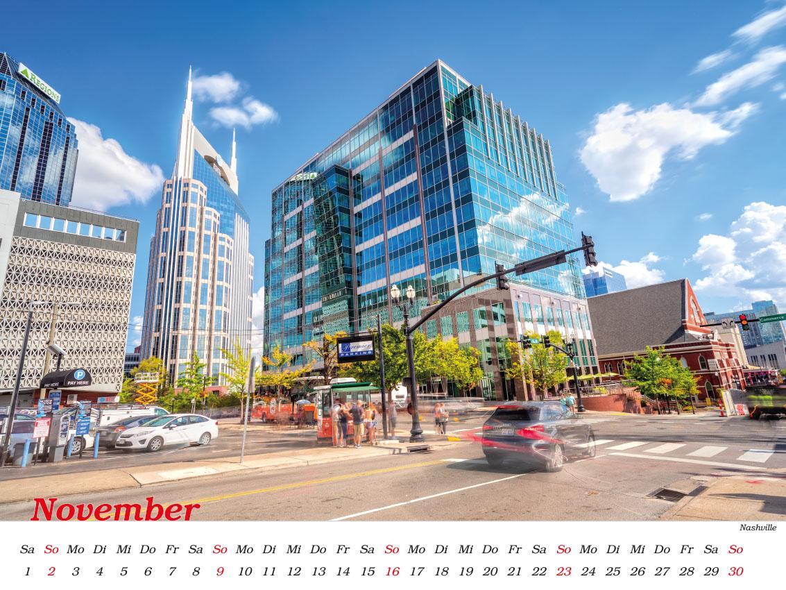 Bild: 9783948794767 | American Cities - Metropolen der USA Kalender 2025 | Pommer (u. a.)