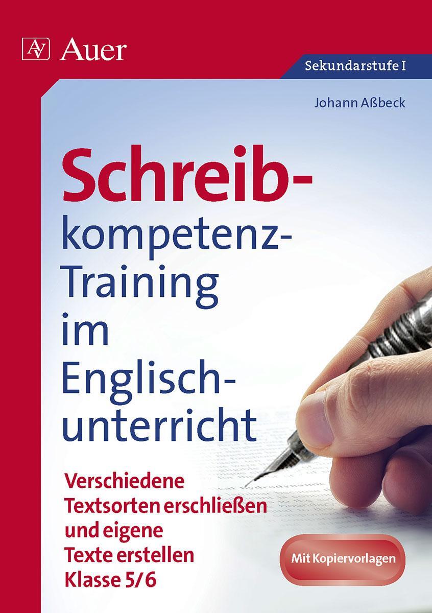 Cover: 9783403073567 | Schreibkompetenz-Training Englisch 5-6 | Johann Aßbeck | Broschüre