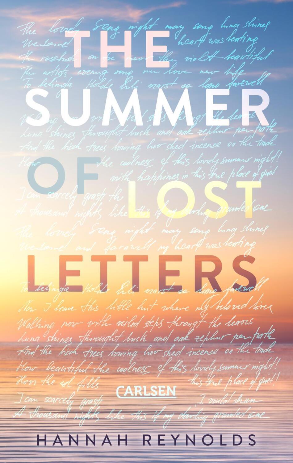 Cover: 9783551320506 | The Summer of Lost Letters | Hannah Reynolds | Taschenbuch | 480 S.