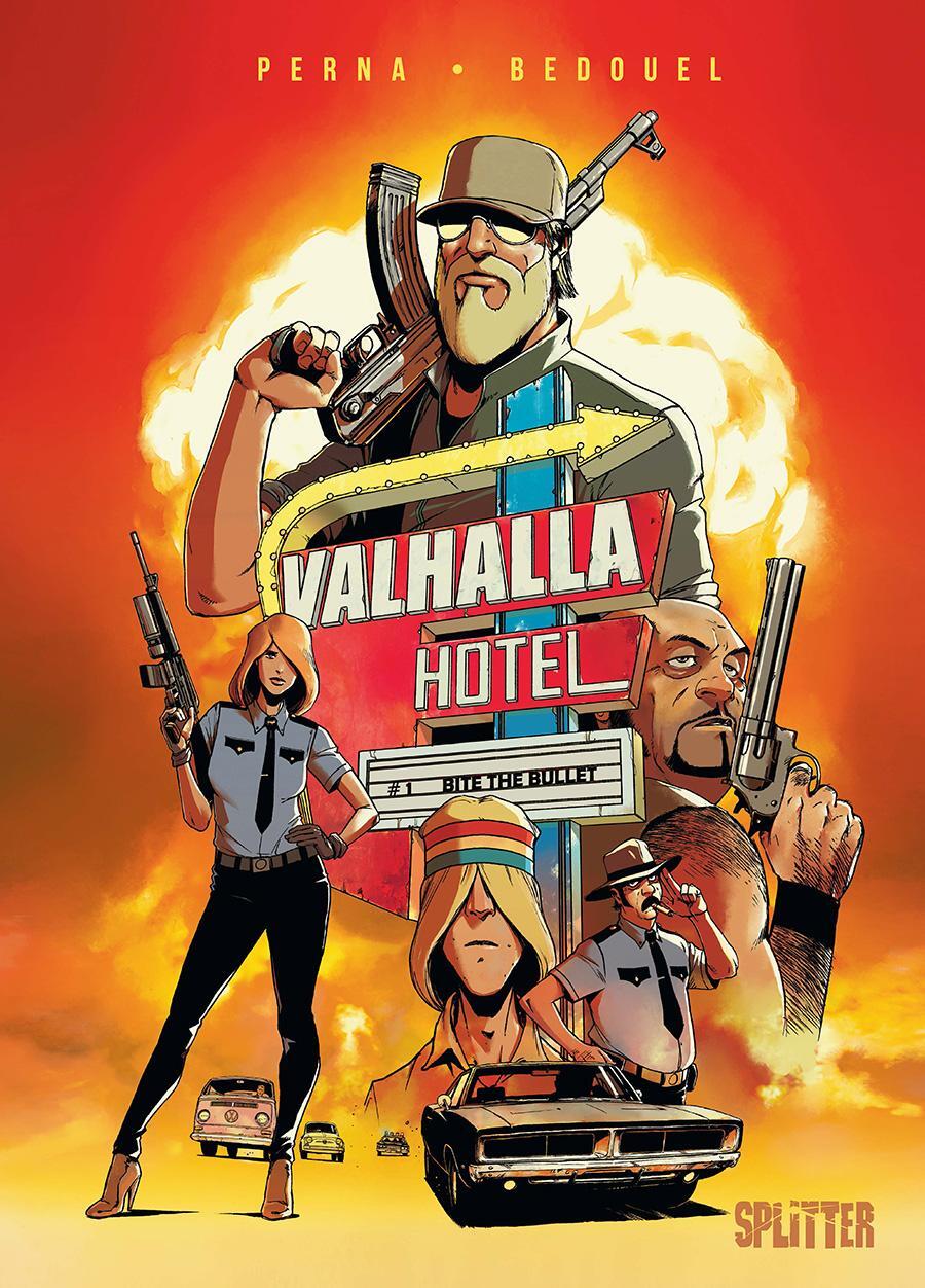 Cover: 9783967922745 | Valhalla Hotel. Band 1 | Bite the Bullet | Patrice Perna (u. a.)