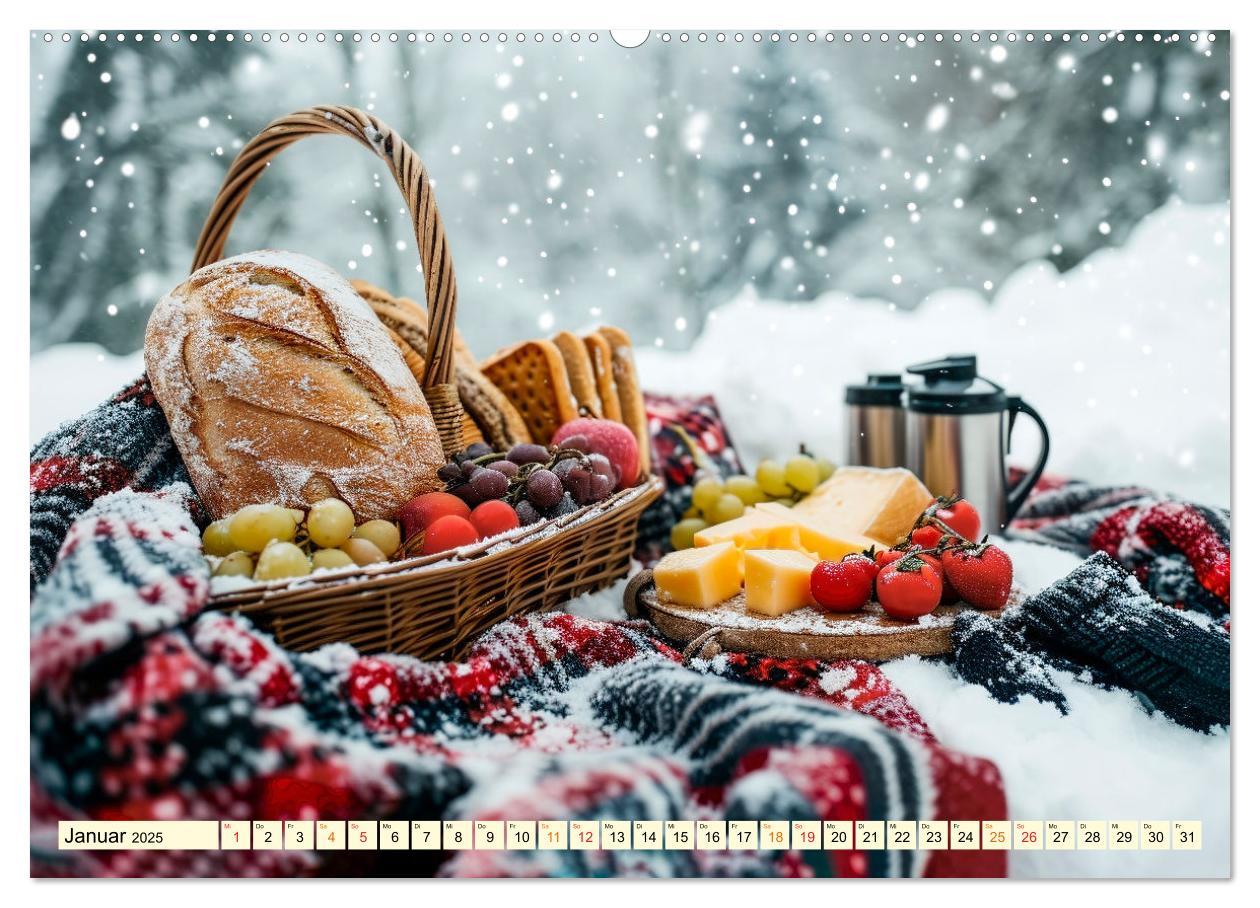 Bild: 9783383768835 | Picknick für Gourmets - Genuss erleben (Wandkalender 2025 DIN A2...