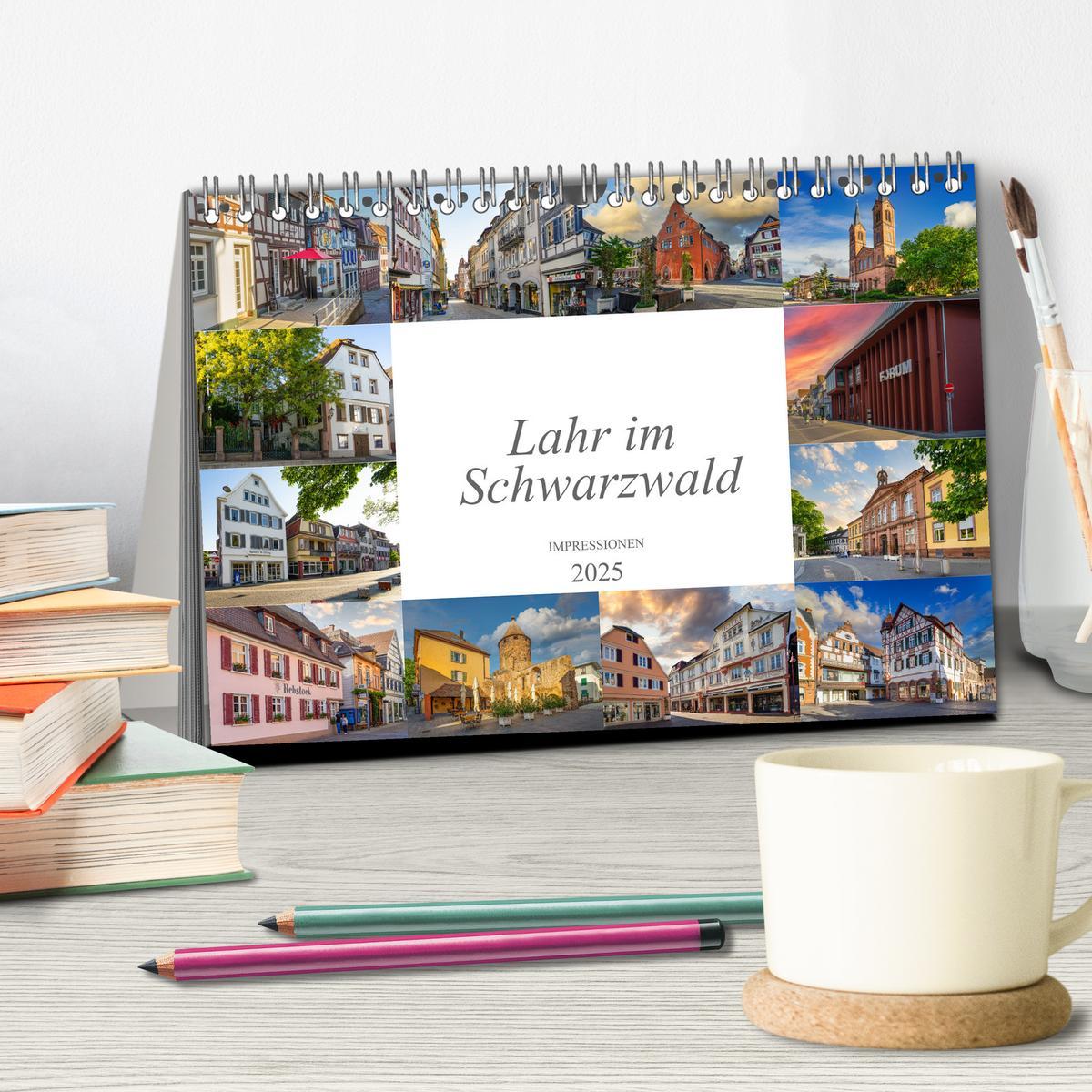 Bild: 9783383988110 | Lahr im Schwarzwald Impression (Tischkalender 2025 DIN A5 quer),...