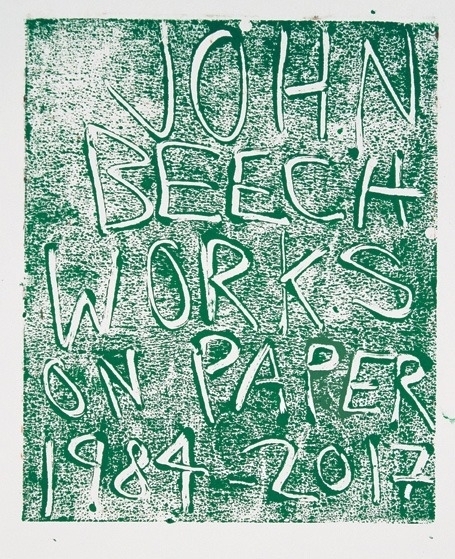 Cover: 9783954762040 | John Beech | Works on Paper 1984-2017 | Distanz Verlag | Taschenbuch