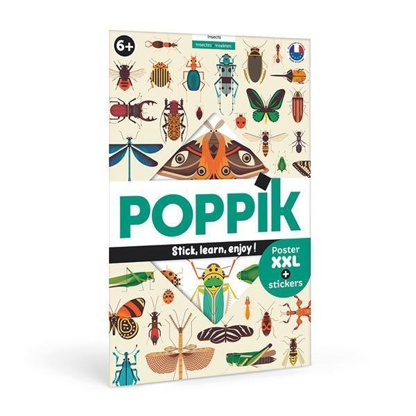 Cover: 3760262412252 | POPPIK - Lernposter &amp; Sticker Insekten | Poppik | Spiel | Deutsch