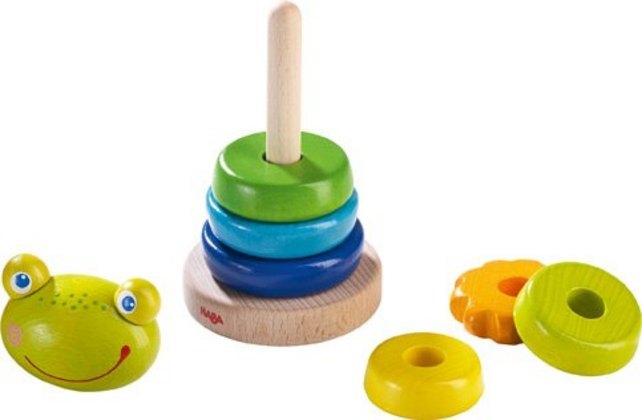 Bild: 4010168227443 | Steckspiel Frosch (Kinderspiel) | Spiel | 4c Faltschachtel | Deutsch