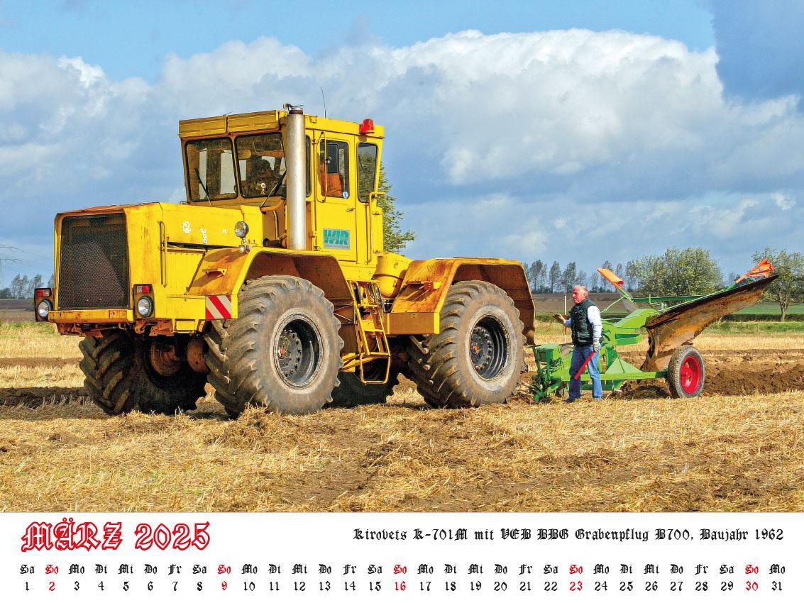 Bild: 9783948794712 | Faszination Schlepper Kalender 2025 | Alte Traktoren im Einsatz | 2025