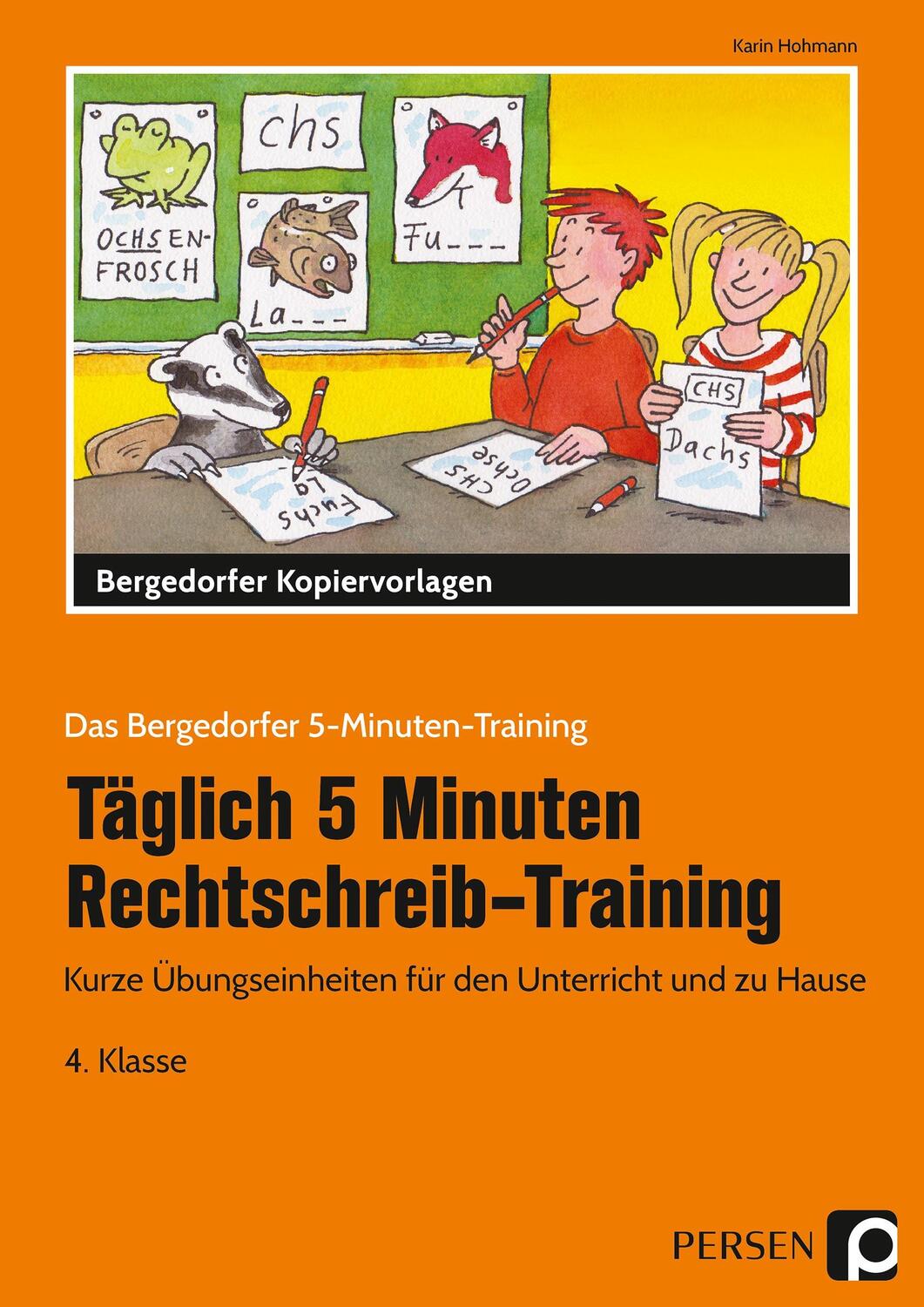 Cover: 9783403202448 | Täglich 5 Minuten Rechtschreib-Training 4. Klasse | Karin Hohmann