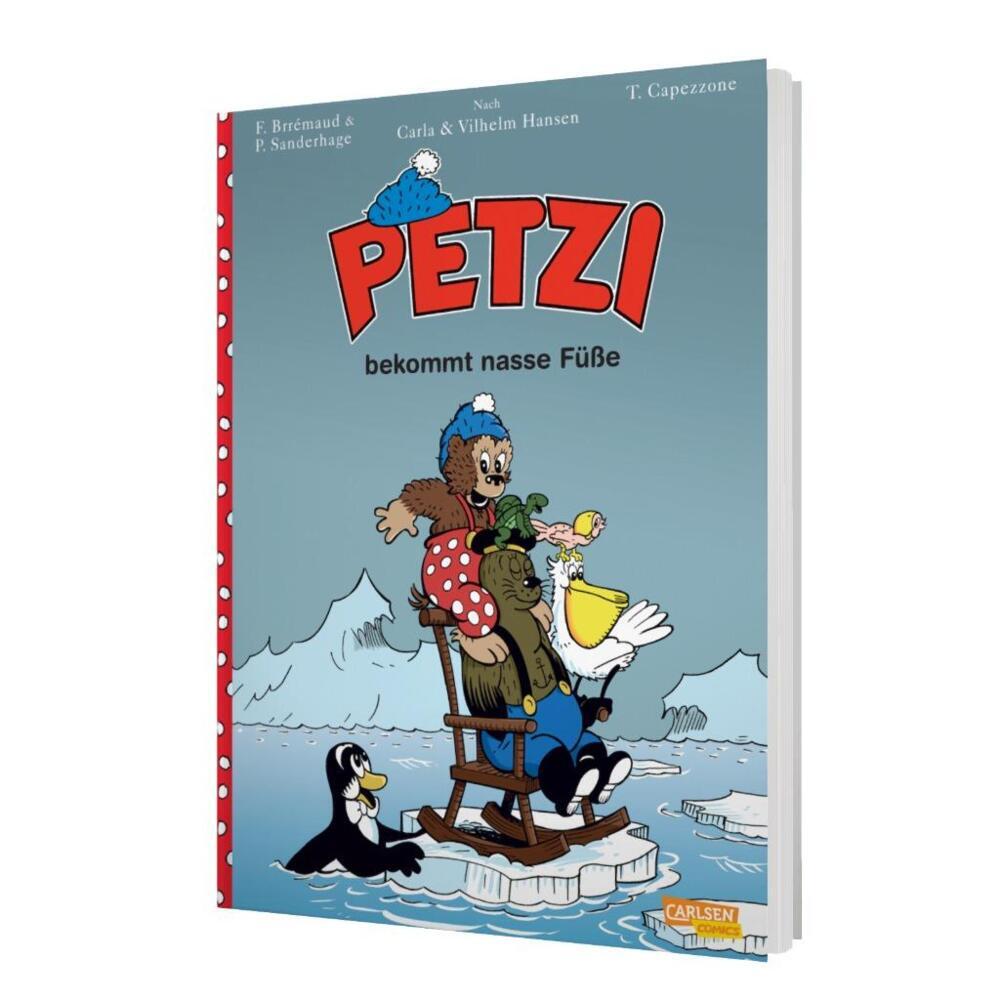 Bild: 9783551760197 | Petzi - Der Comic 4: Petzi bekommt nasse Füße | Capezzone (u. a.)