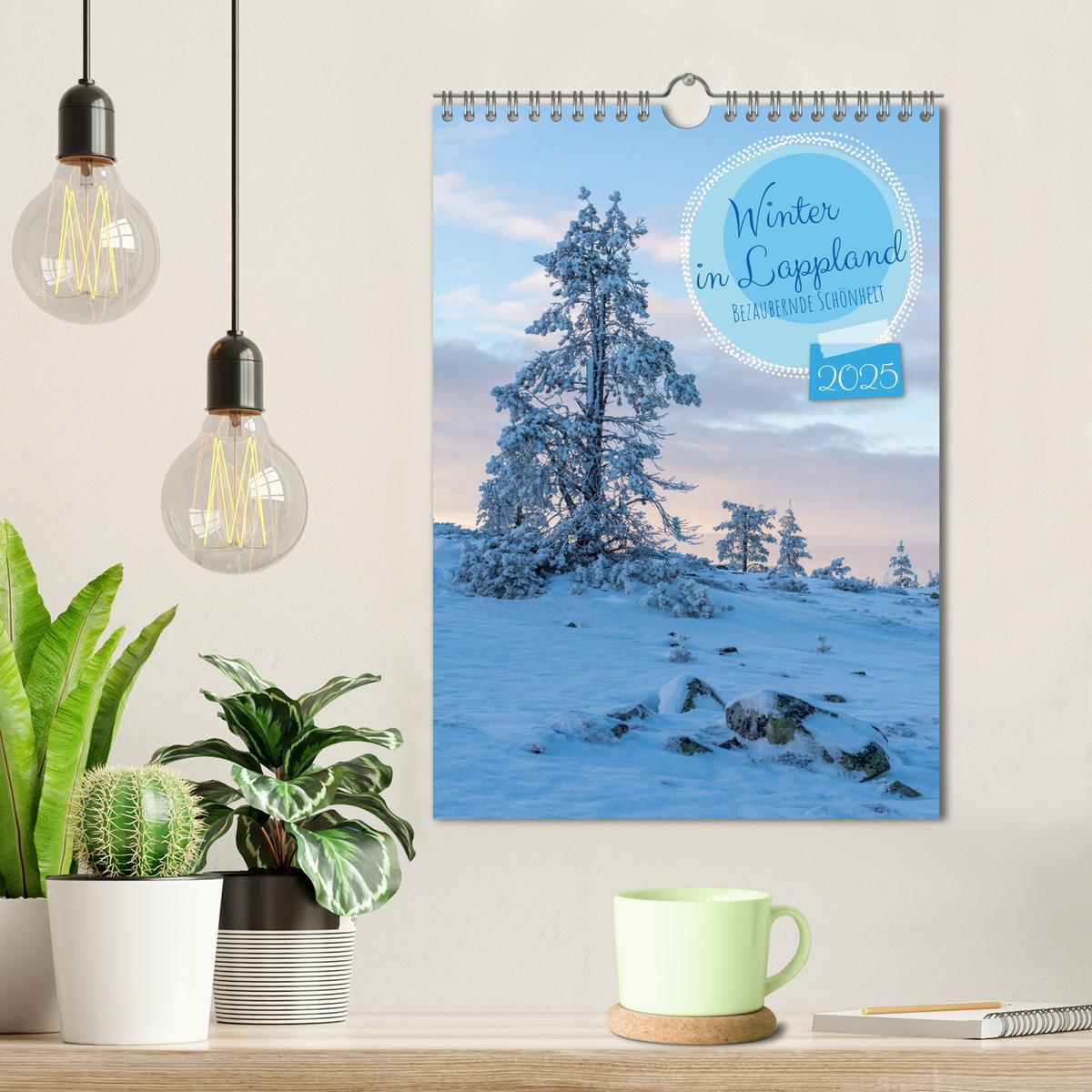 Bild: 9783435886623 | Winter in Lappland - Bezaubernde Schönheit (Wandkalender 2025 DIN...