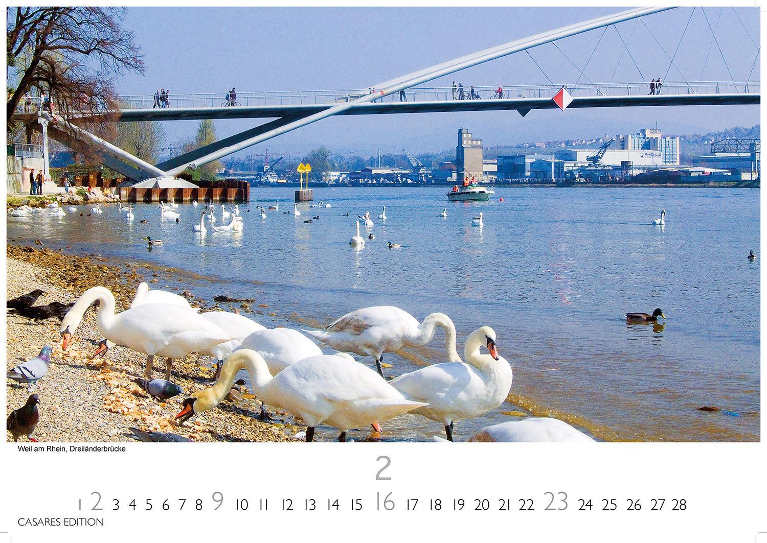 Bild: 9781835243107 | Der Rhein 2025 L 35x50cm | Kalender | 14 S. | Deutsch | 2025