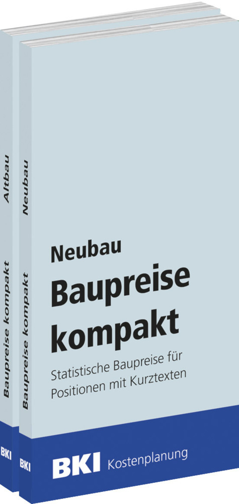 Cover: 9783481044619 | BKI Baupreise kompakt 2023 - Neubau + Altbau | Taschenbuch | Deutsch