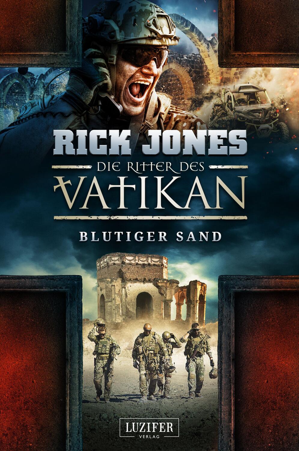 Cover: 9783958355767 | BLUTIGER SAND (Die Ritter des Vatikan 8) | Thriller | Rick Jones