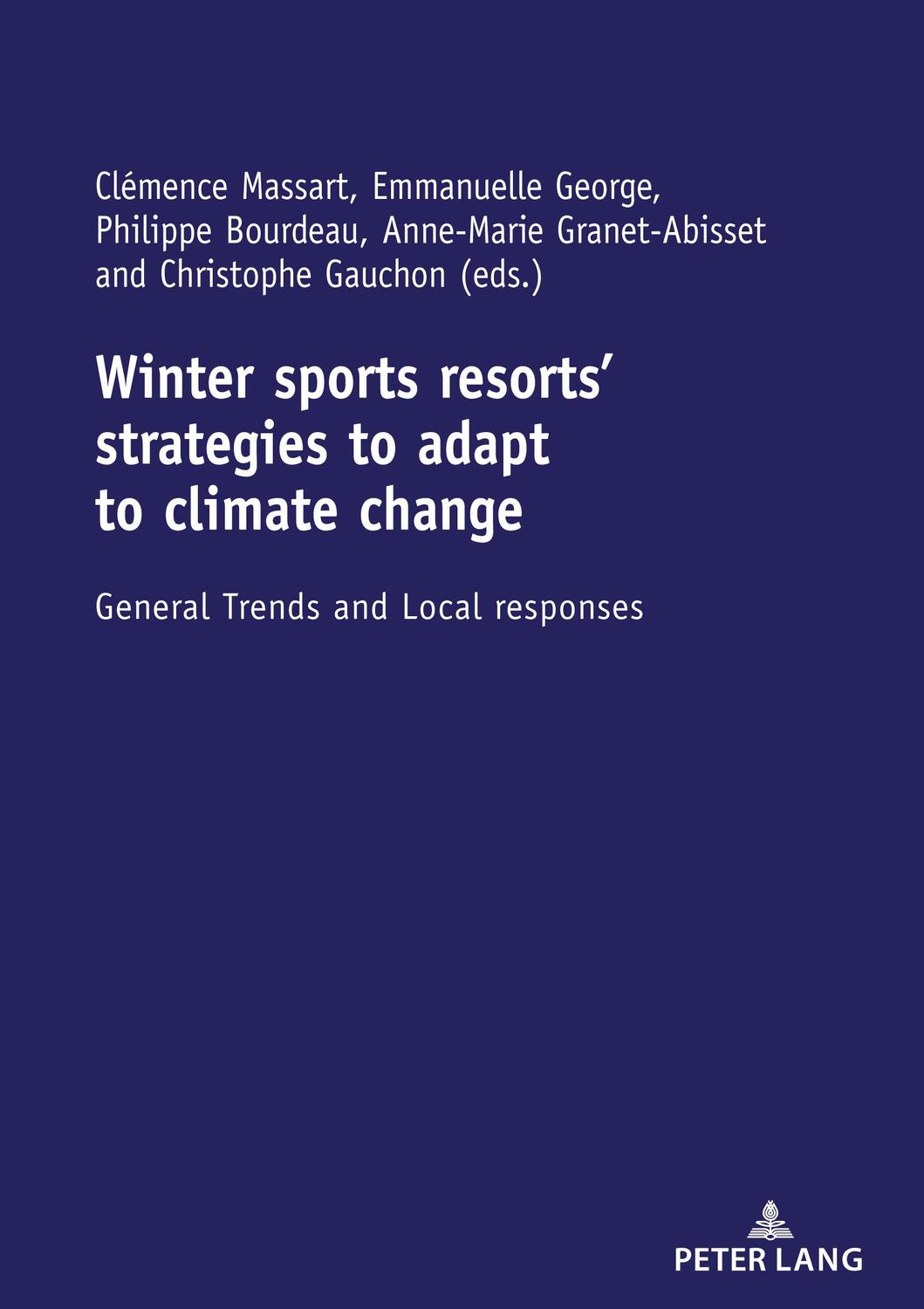Cover: 9782807613119 | Winter sports resorts¿ strategies to adapt to climate change | Buch