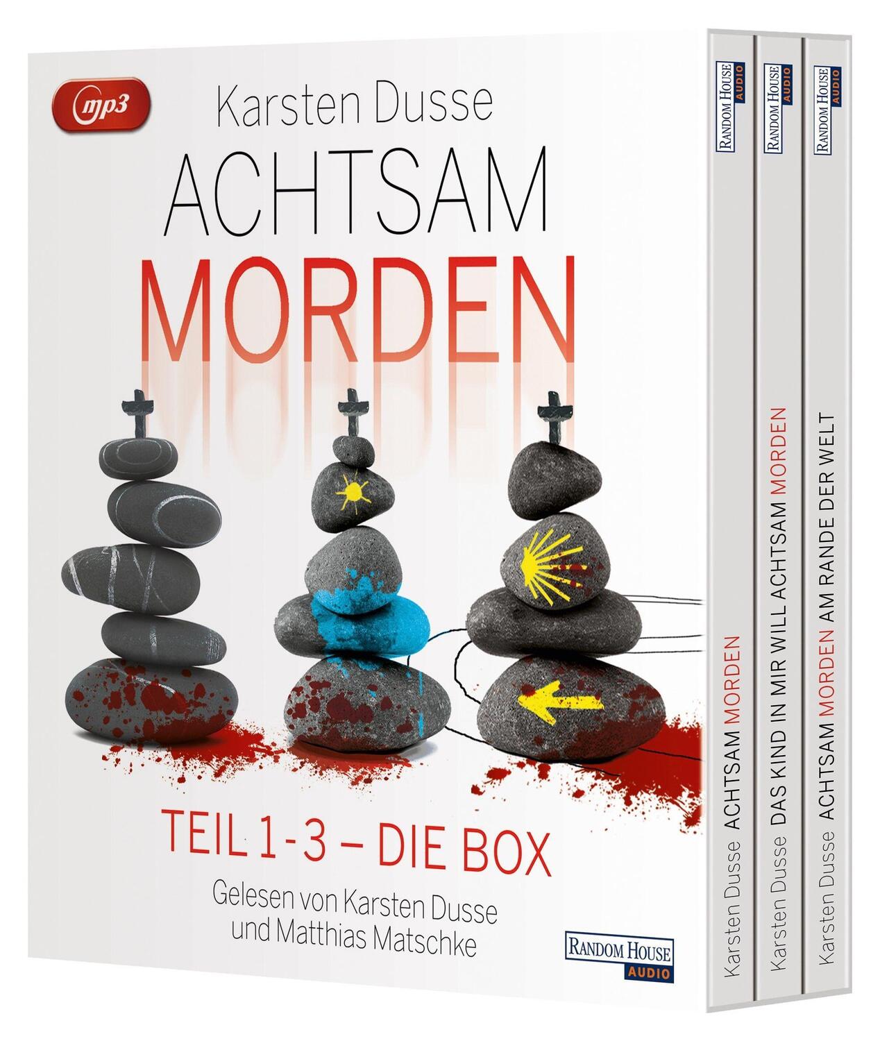 Cover: 9783837162516 | Achtsam morden - Die Box | Karsten Dusse | MP3 | Deutsch | 2022